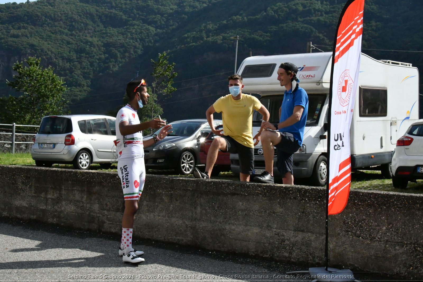 Settimo T.se 5 Giugno 2021 - Ritrovo Pre-Bike Tour 1° giorno - Croce Rossa Italiana - Comitato Regionale del Piemonte