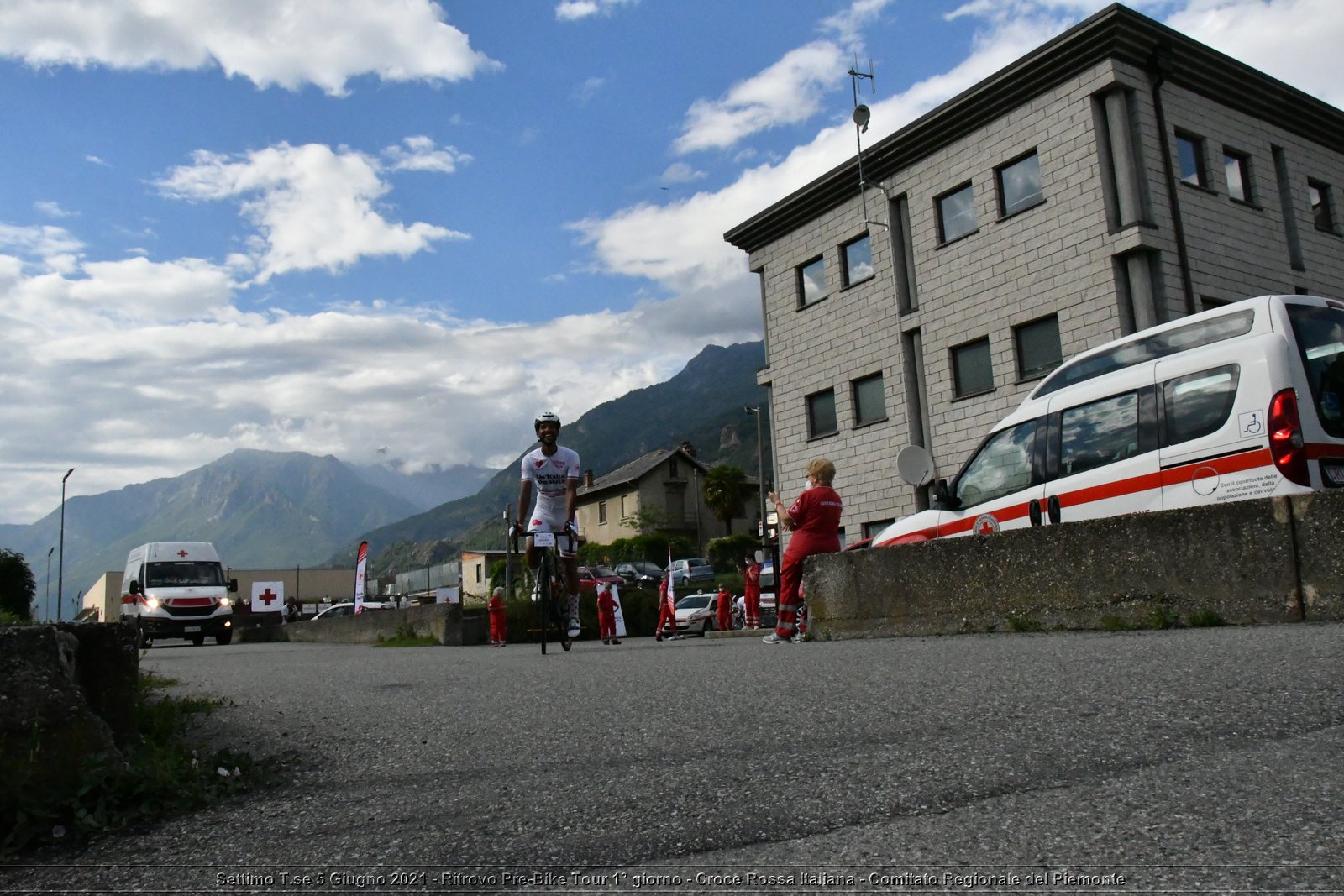 Settimo T.se 5 Giugno 2021 - Ritrovo Pre-Bike Tour 1° giorno - Croce Rossa Italiana - Comitato Regionale del Piemonte