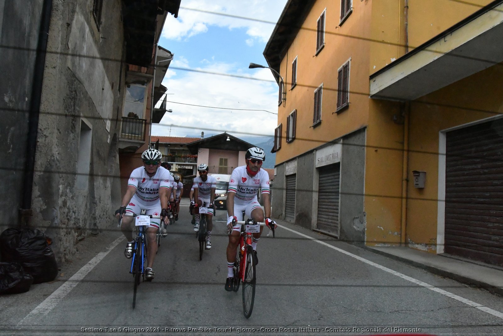 Settimo T.se 5 Giugno 2021 - Ritrovo Pre-Bike Tour 1° giorno - Croce Rossa Italiana - Comitato Regionale del Piemonte