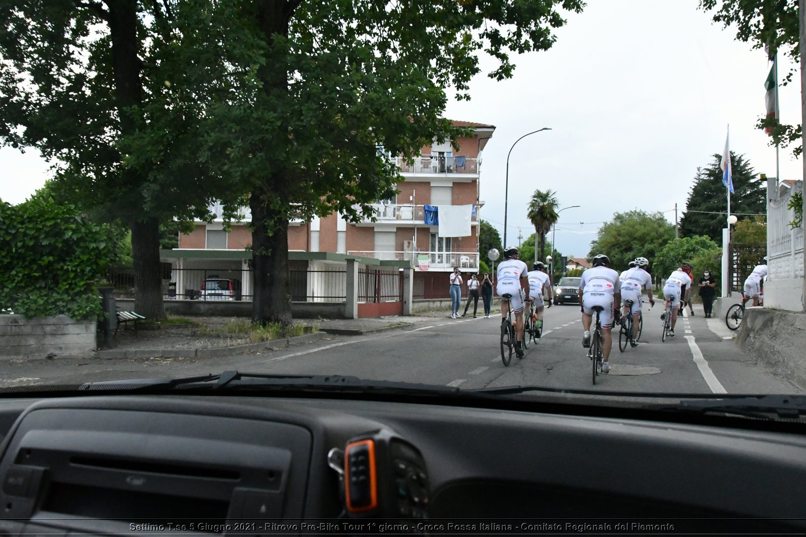 Settimo T.se 5 Giugno 2021 - Ritrovo Pre-Bike Tour 1° giorno - Croce Rossa Italiana - Comitato Regionale del Piemonte