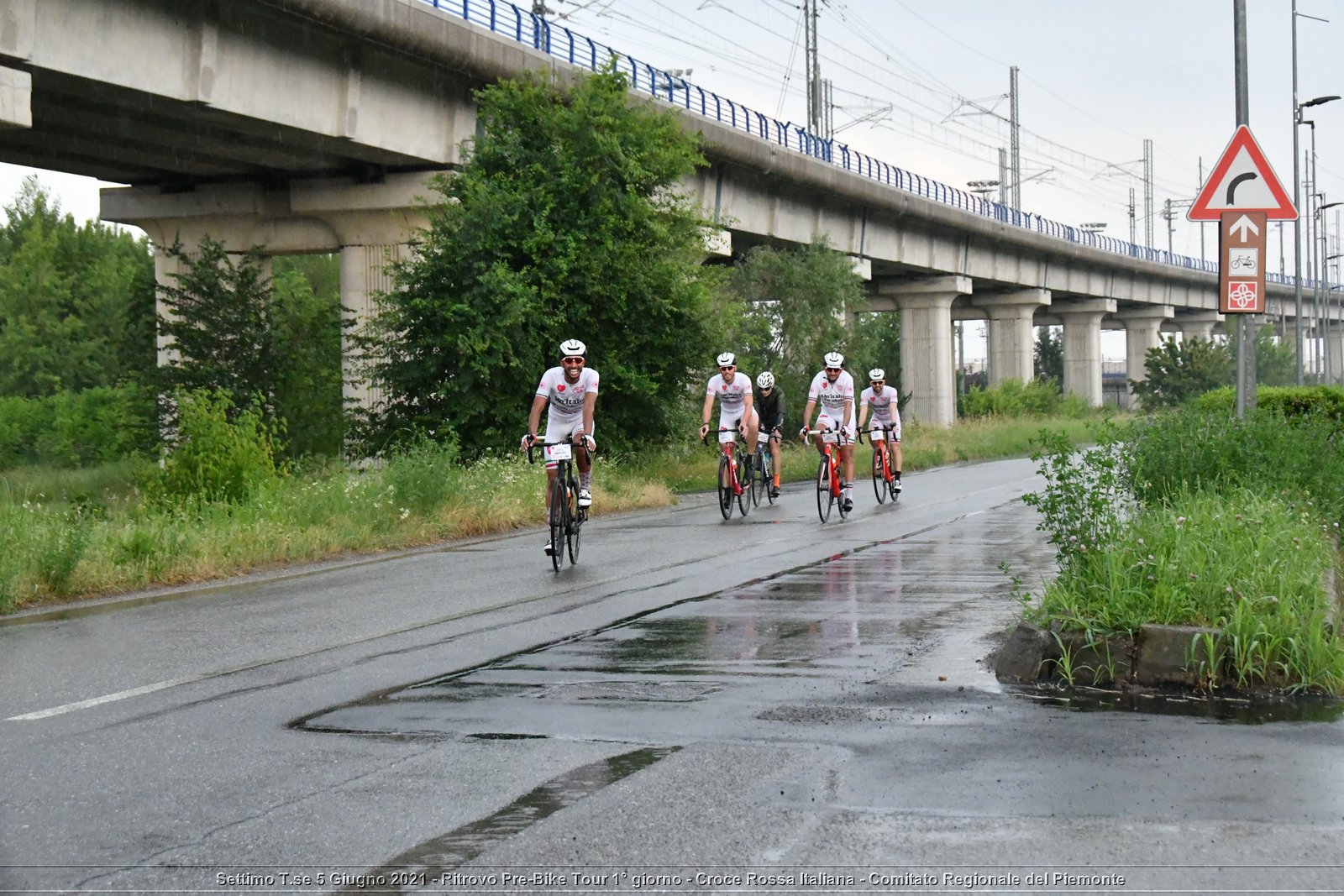 Settimo T.se 5 Giugno 2021 - Ritrovo Pre-Bike Tour 1° giorno - Croce Rossa Italiana - Comitato Regionale del Piemonte