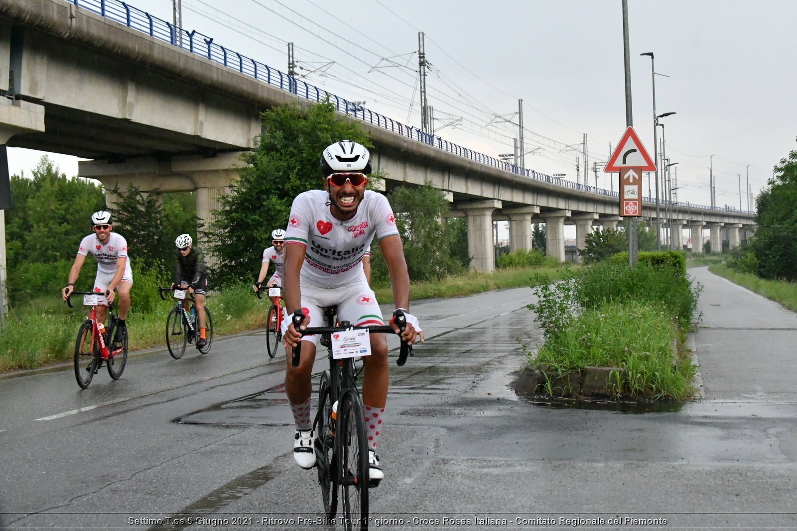 Settimo T.se 5 Giugno 2021 - Ritrovo Pre-Bike Tour 1° giorno - Croce Rossa Italiana - Comitato Regionale del Piemonte