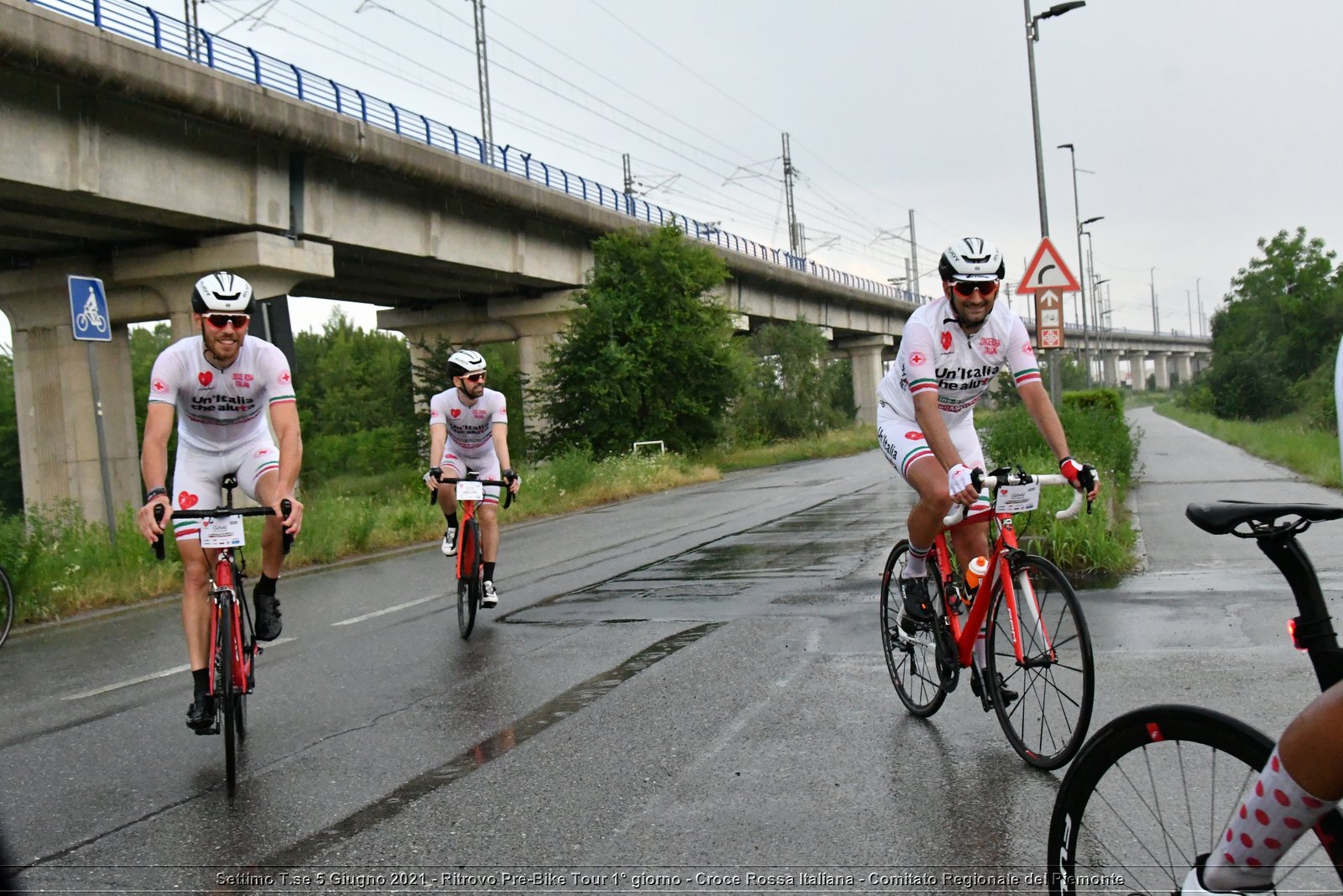 Settimo T.se 5 Giugno 2021 - Ritrovo Pre-Bike Tour 1° giorno - Croce Rossa Italiana - Comitato Regionale del Piemonte