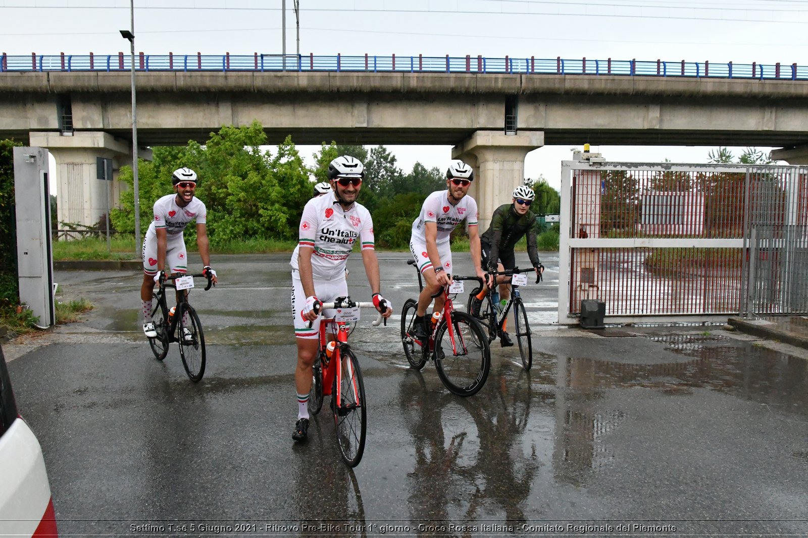 Settimo T.se 5 Giugno 2021 - Ritrovo Pre-Bike Tour 1° giorno - Croce Rossa Italiana - Comitato Regionale del Piemonte