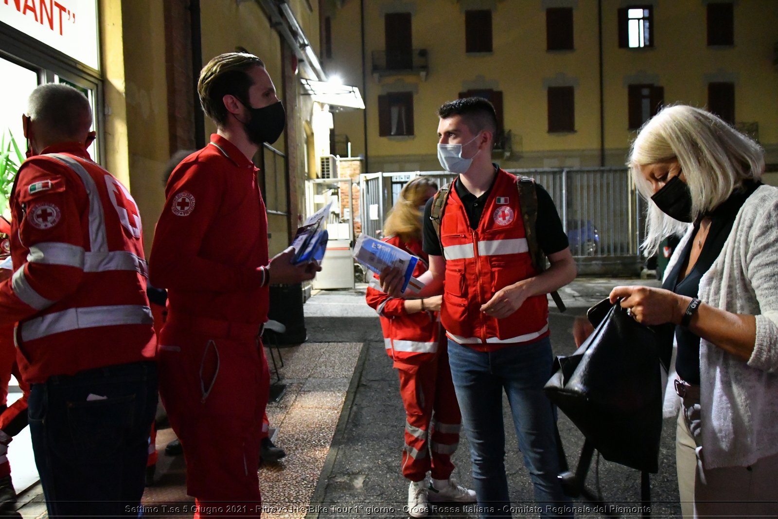 Settimo T.se 5 Giugno 2021 - Ritrovo Pre-Bike Tour 1° giorno - Croce Rossa Italiana - Comitato Regionale del Piemonte