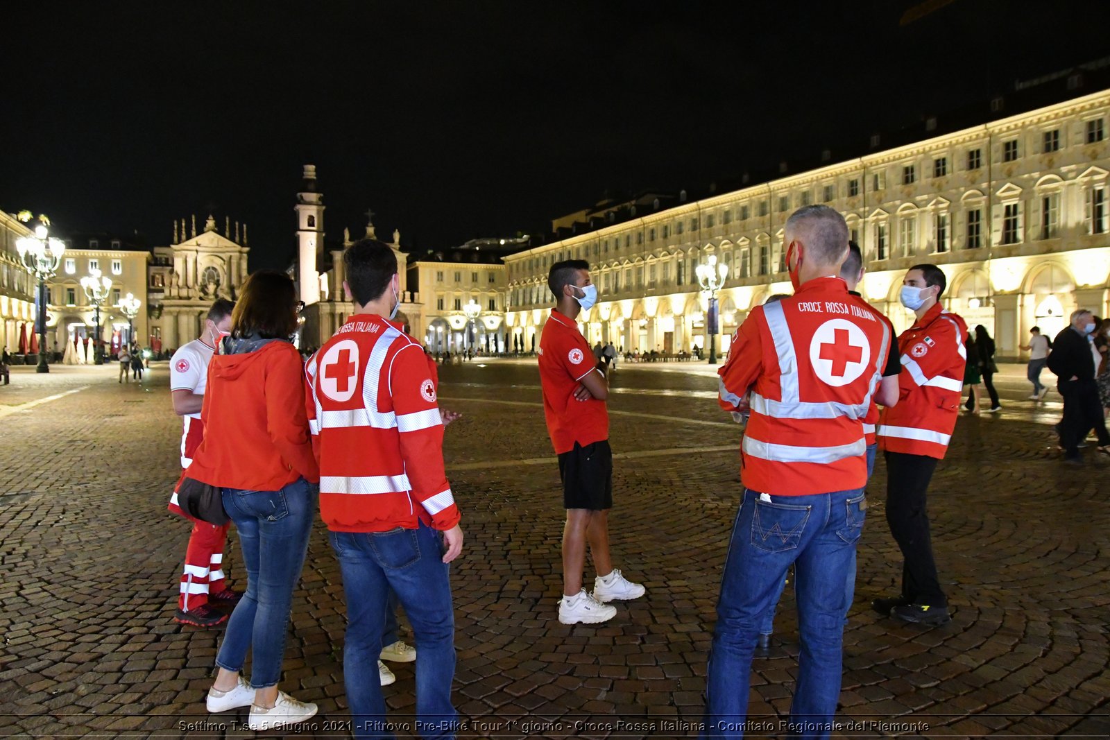 Settimo T.se 5 Giugno 2021 - Ritrovo Pre-Bike Tour 1° giorno - Croce Rossa Italiana - Comitato Regionale del Piemonte