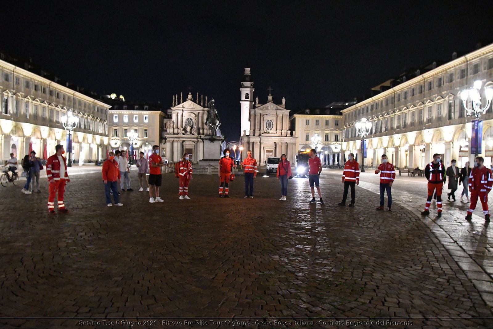 Settimo T.se 5 Giugno 2021 - Ritrovo Pre-Bike Tour 1° giorno - Croce Rossa Italiana - Comitato Regionale del Piemonte