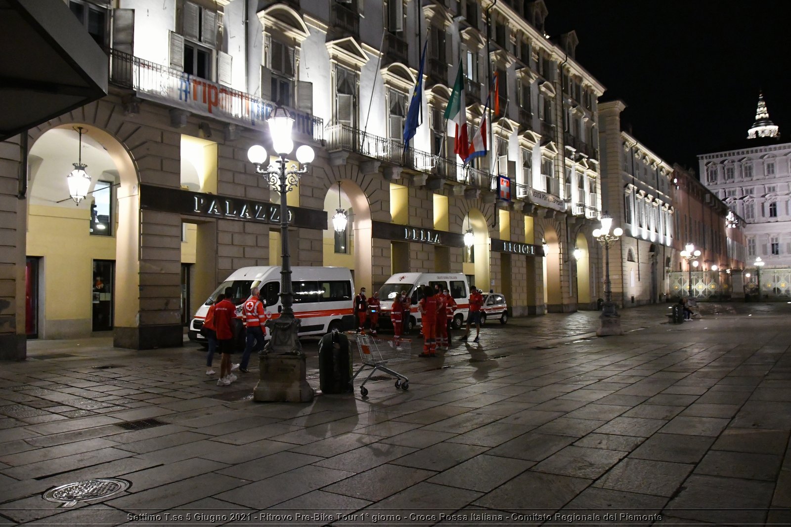 Settimo T.se 5 Giugno 2021 - Ritrovo Pre-Bike Tour 1° giorno - Croce Rossa Italiana - Comitato Regionale del Piemonte