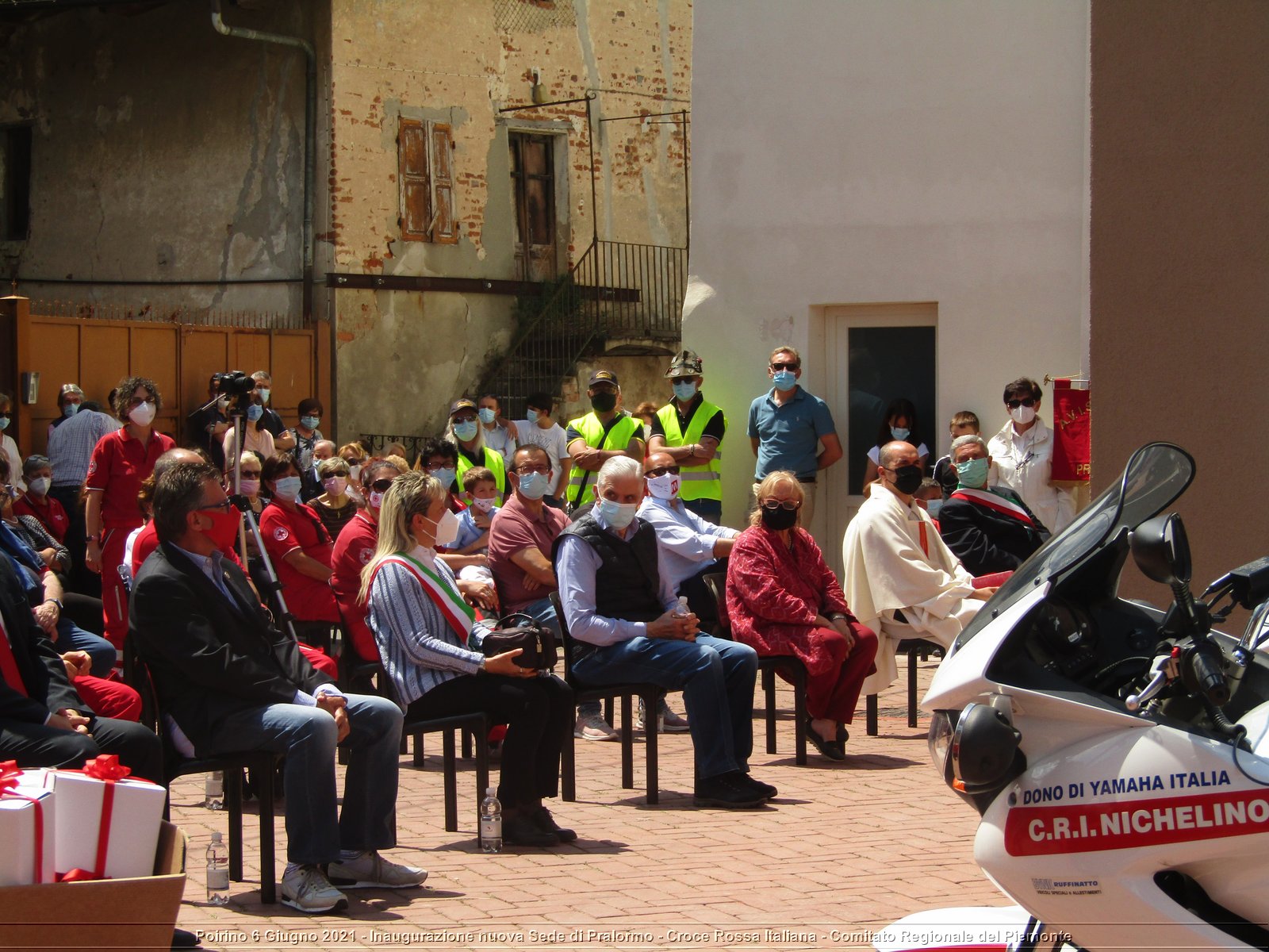 Poirino 6 Giugno 2021 - Inaugurazione nuova Sede di Pralormo - Croce Rossa Italiana - Comitato Regionale del Piemonte