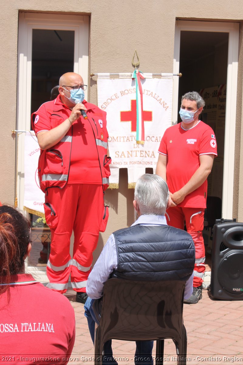 Poirino 6 Giugno 2021 - Inaugurazione nuova Sede di Pralormo - Croce Rossa Italiana - Comitato Regionale del Piemonte