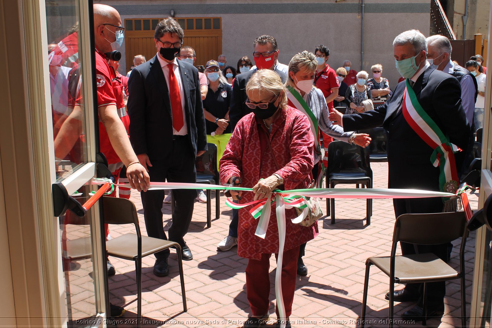 Poirino 6 Giugno 2021 - Inaugurazione nuova Sede di Pralormo - Croce Rossa Italiana - Comitato Regionale del Piemonte