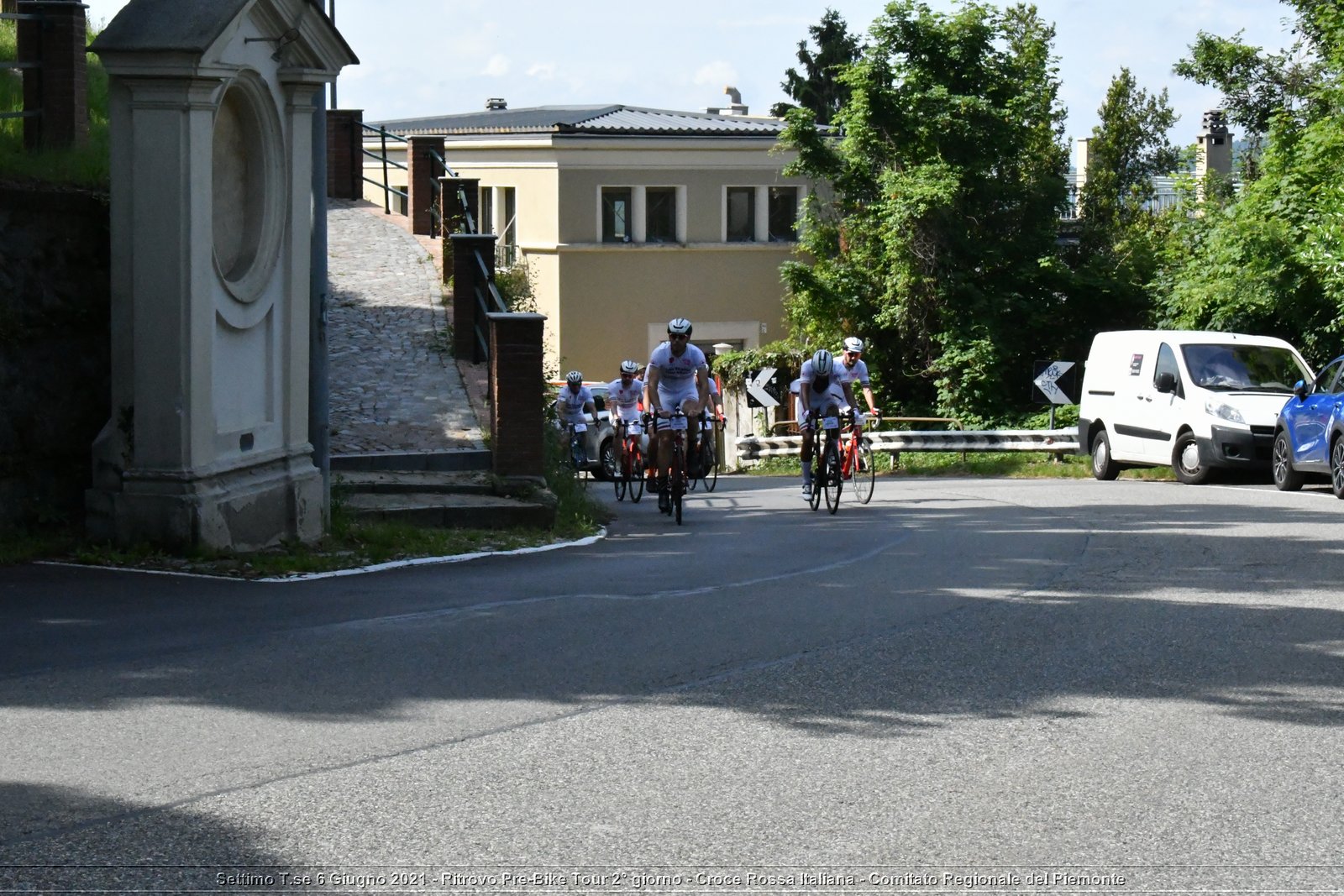 Settimo T.se 6 Giugno 2021 - Ritrovo Pre-Bike Tour 2° giorno - Croce Rossa Italiana - Comitato Regionale del Piemonte