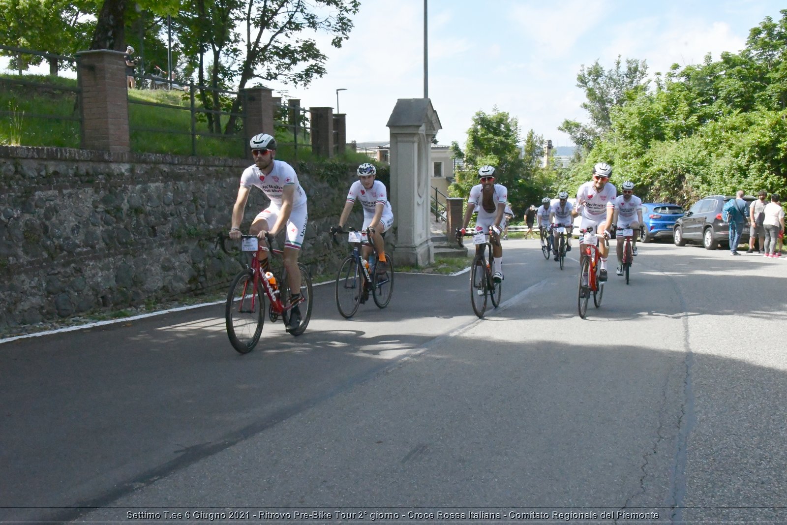 Settimo T.se 6 Giugno 2021 - Ritrovo Pre-Bike Tour 2° giorno - Croce Rossa Italiana - Comitato Regionale del Piemonte