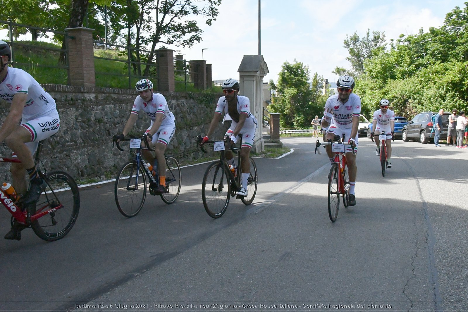 Settimo T.se 6 Giugno 2021 - Ritrovo Pre-Bike Tour 2° giorno - Croce Rossa Italiana - Comitato Regionale del Piemonte