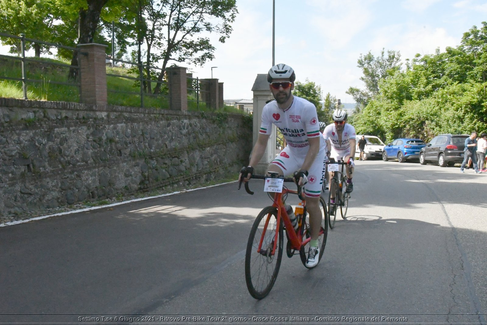 Settimo T.se 6 Giugno 2021 - Ritrovo Pre-Bike Tour 2° giorno - Croce Rossa Italiana - Comitato Regionale del Piemonte