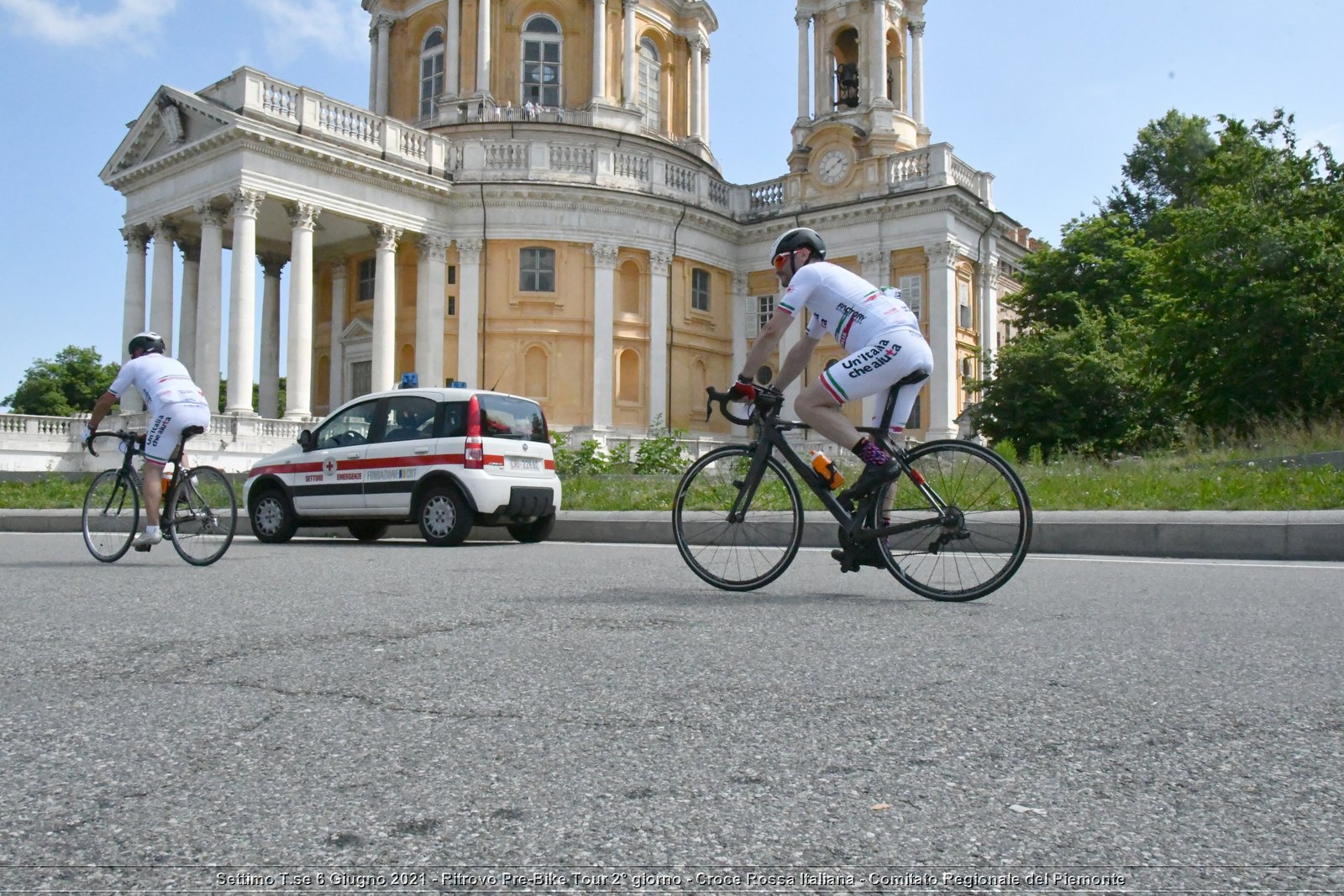 Settimo T.se 6 Giugno 2021 - Ritrovo Pre-Bike Tour 2° giorno - Croce Rossa Italiana - Comitato Regionale del Piemonte