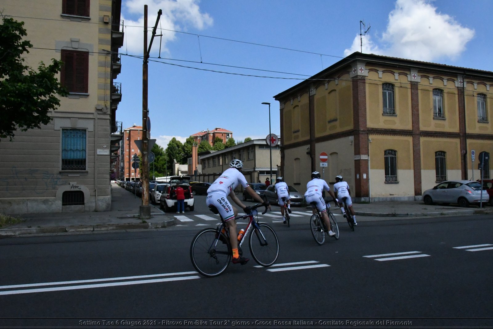 Settimo T.se 6 Giugno 2021 - Ritrovo Pre-Bike Tour 2° giorno - Croce Rossa Italiana - Comitato Regionale del Piemonte