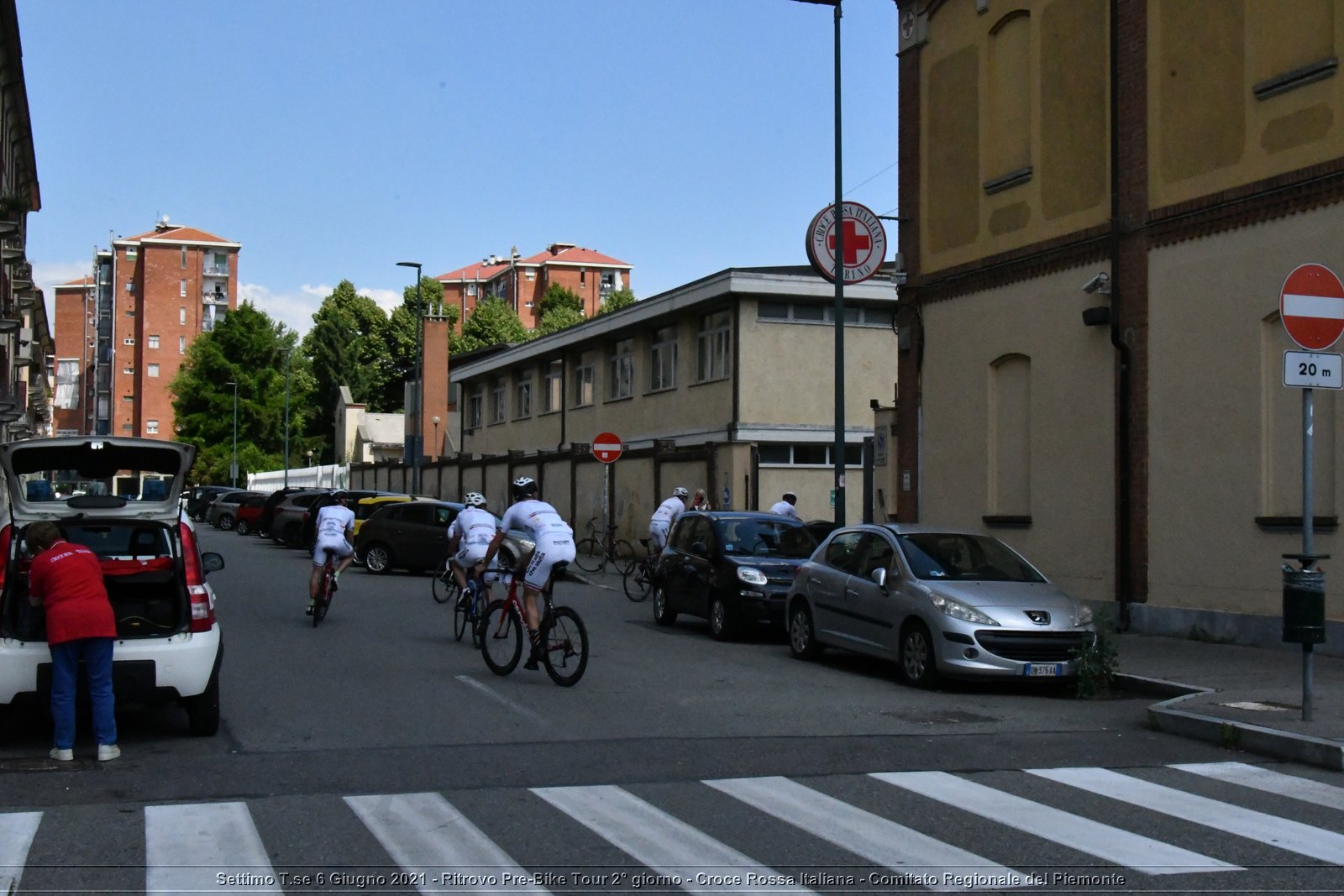 Settimo T.se 6 Giugno 2021 - Ritrovo Pre-Bike Tour 2° giorno - Croce Rossa Italiana - Comitato Regionale del Piemonte