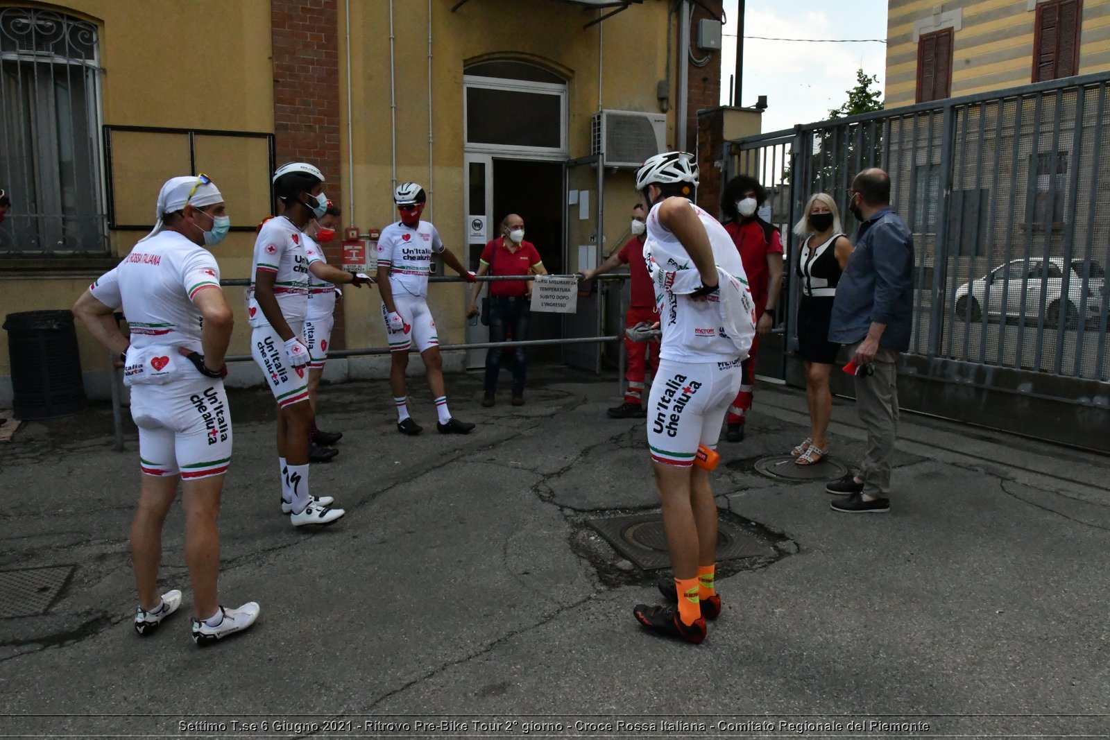 Settimo T.se 6 Giugno 2021 - Ritrovo Pre-Bike Tour 2° giorno - Croce Rossa Italiana - Comitato Regionale del Piemonte