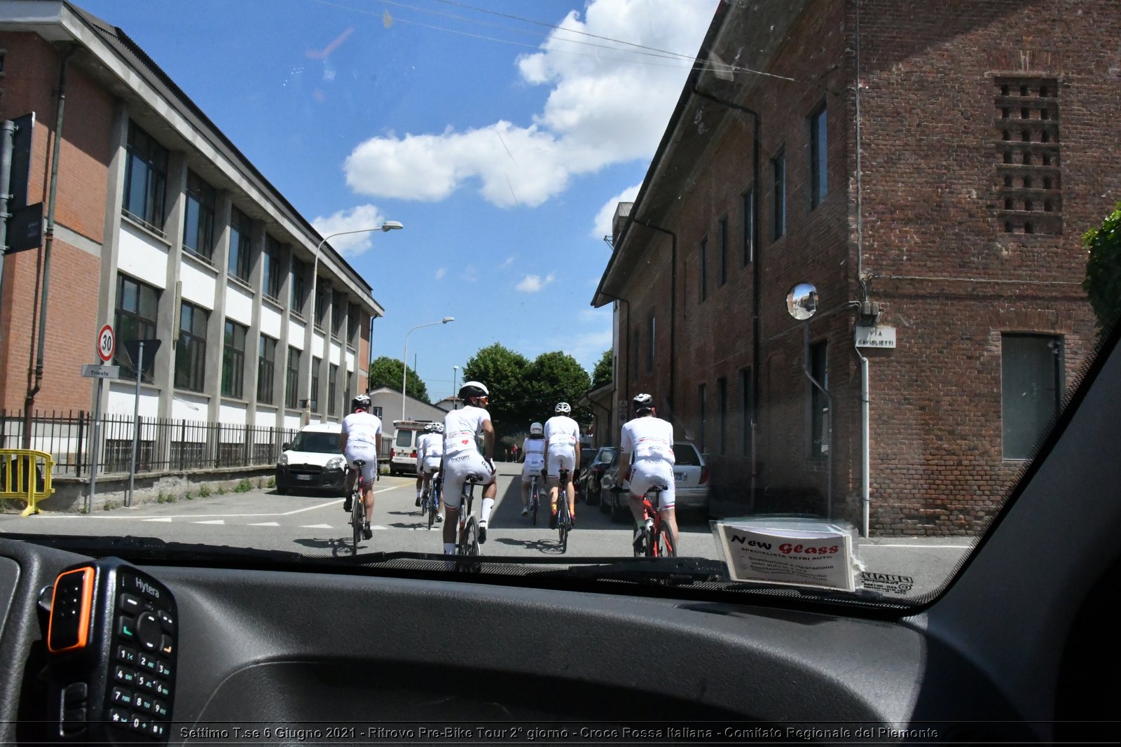 Settimo T.se 6 Giugno 2021 - Ritrovo Pre-Bike Tour 2° giorno - Croce Rossa Italiana - Comitato Regionale del Piemonte