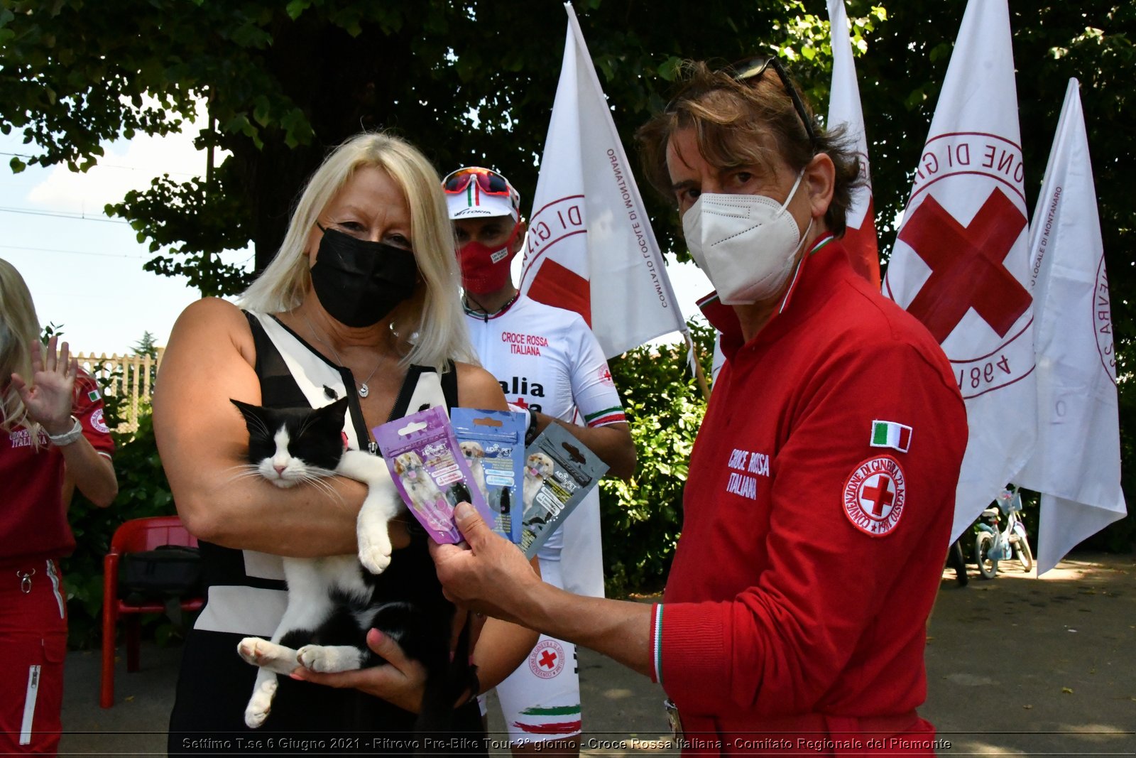 Settimo T.se 6 Giugno 2021 - Ritrovo Pre-Bike Tour 2° giorno - Croce Rossa Italiana - Comitato Regionale del Piemonte