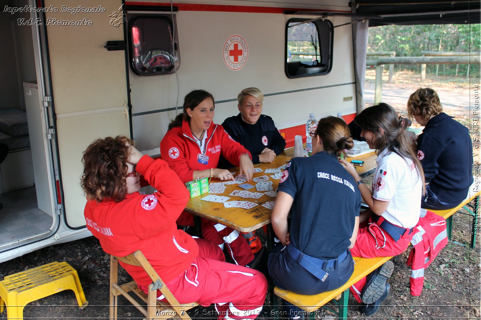 Monza 7 - 9 Settembre 2012 - Gran Premio F1 - Croce Rossa Italiana - Ispettorato Regionale Volontari del Soccorso del Piemonte