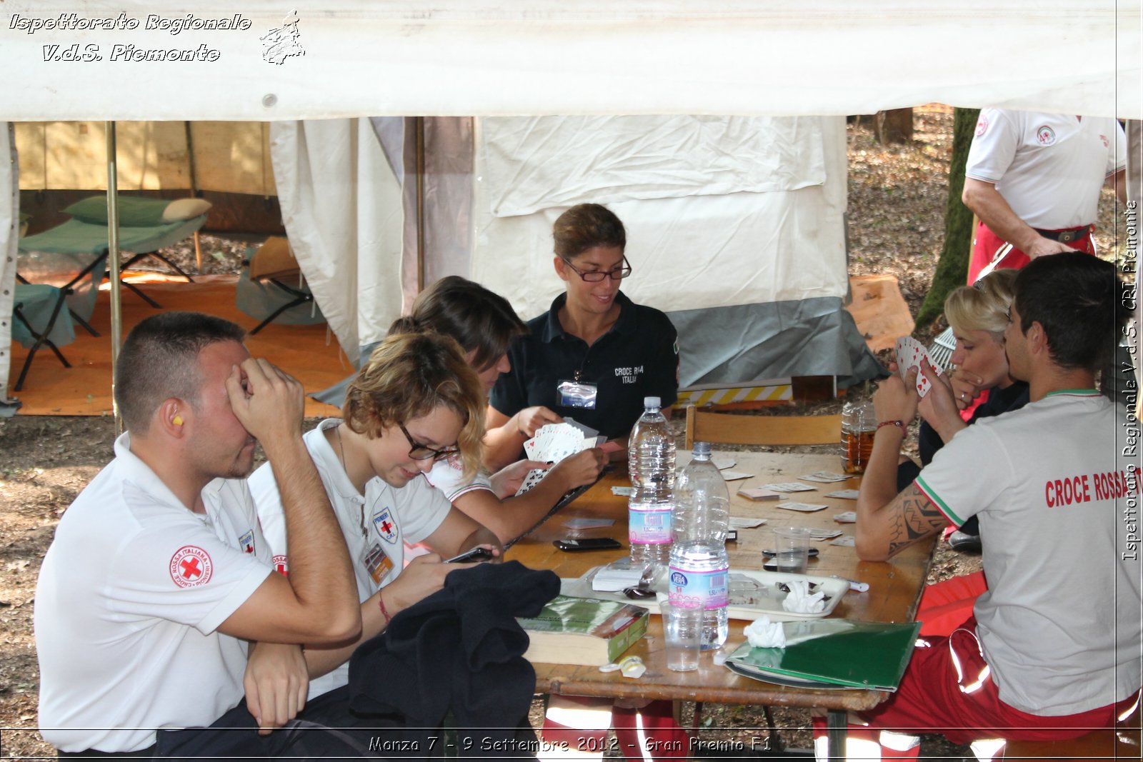 Monza 7 - 9 Settembre 2012 - Gran Premio F1 - Croce Rossa Italiana - Ispettorato Regionale Volontari del Soccorso del Piemonte