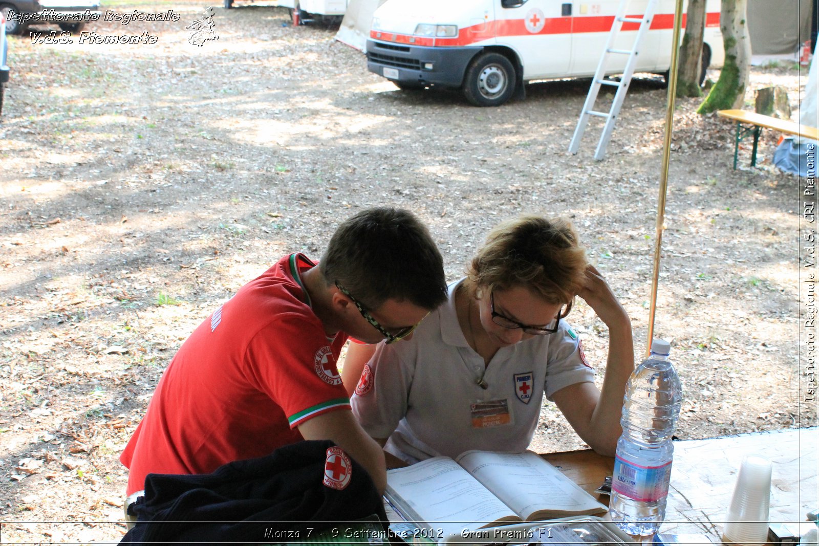 Monza 7 - 9 Settembre 2012 - Gran Premio F1 - Croce Rossa Italiana - Ispettorato Regionale Volontari del Soccorso del Piemonte