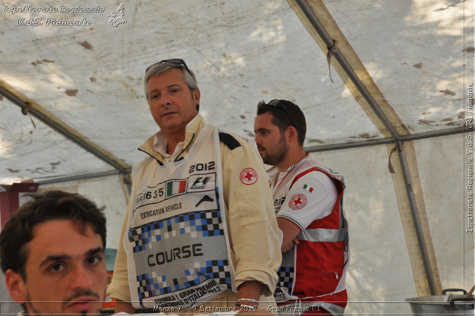 Monza 7 - 9 Settembre 2012 - Gran Premio F1 - Croce Rossa Italiana - Ispettorato Regionale Volontari del Soccorso del Piemonte