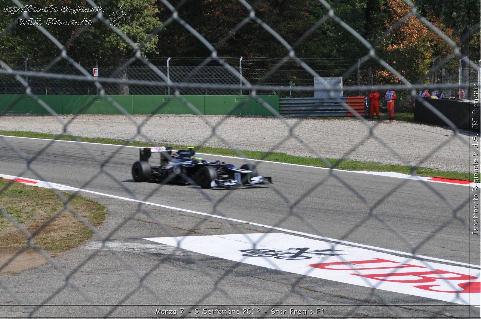 Monza 7 - 9 Settembre 2012 - Gran Premio F1 - Croce Rossa Italiana - Ispettorato Regionale Volontari del Soccorso del Piemonte