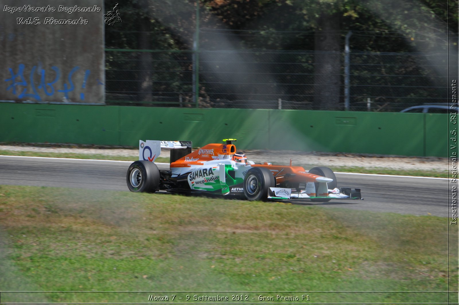 Monza 7 - 9 Settembre 2012 - Gran Premio F1 - Croce Rossa Italiana - Ispettorato Regionale Volontari del Soccorso del Piemonte