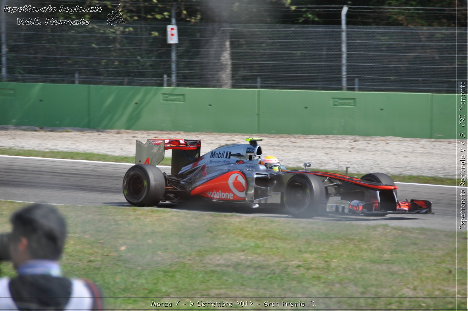 Monza 7 - 9 Settembre 2012 - Gran Premio F1 - Croce Rossa Italiana - Ispettorato Regionale Volontari del Soccorso del Piemonte