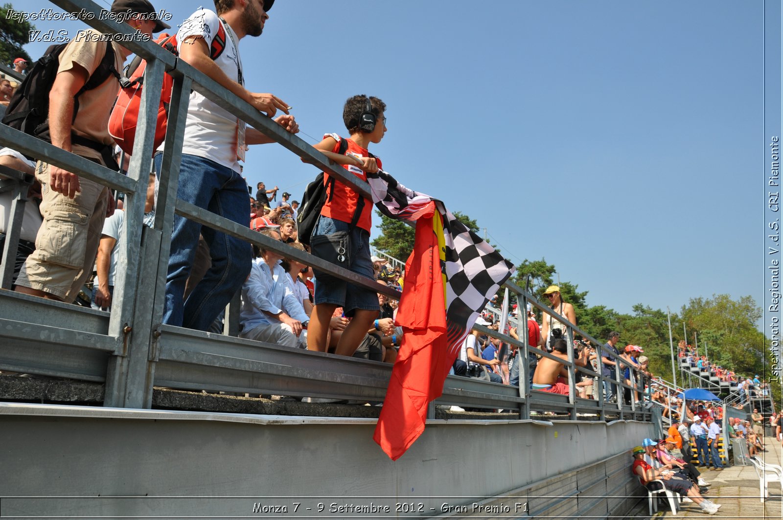 Monza 7 - 9 Settembre 2012 - Gran Premio F1 - Croce Rossa Italiana - Ispettorato Regionale Volontari del Soccorso del Piemonte