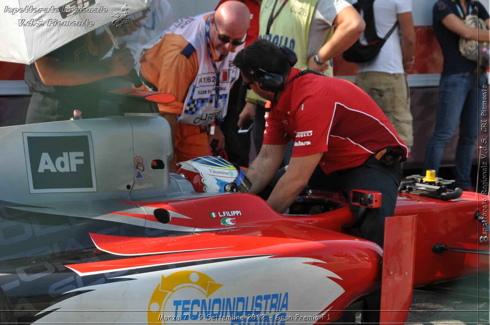 Monza 7 - 9 Settembre 2012 - Gran Premio F1 - Croce Rossa Italiana - Ispettorato Regionale Volontari del Soccorso del Piemonte