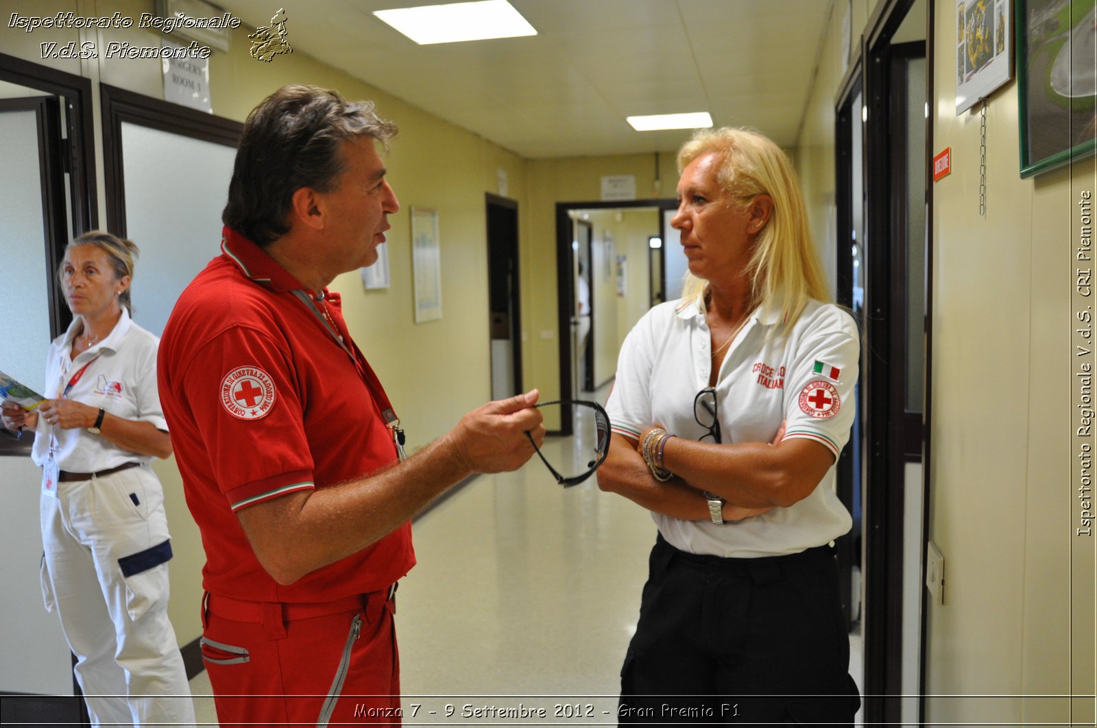 Monza 7 - 9 Settembre 2012 - Gran Premio F1 - Croce Rossa Italiana - Ispettorato Regionale Volontari del Soccorso del Piemonte