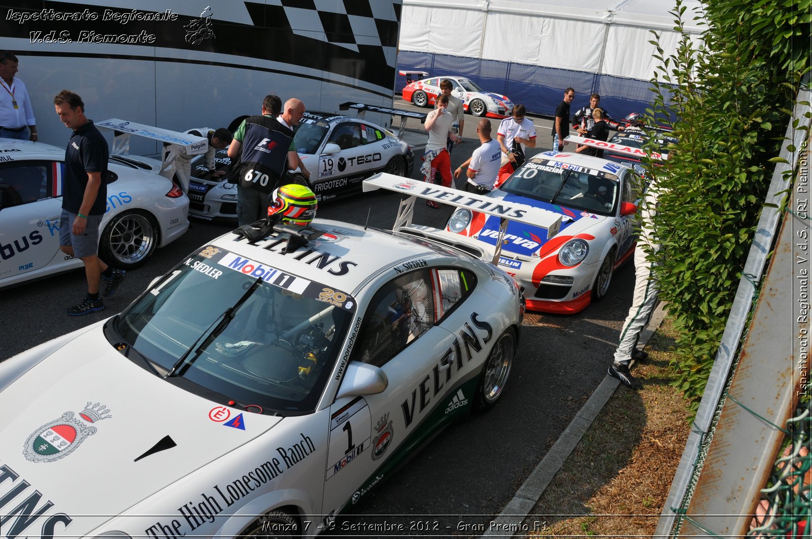 Monza 7 - 9 Settembre 2012 - Gran Premio F1 - Croce Rossa Italiana - Ispettorato Regionale Volontari del Soccorso del Piemonte