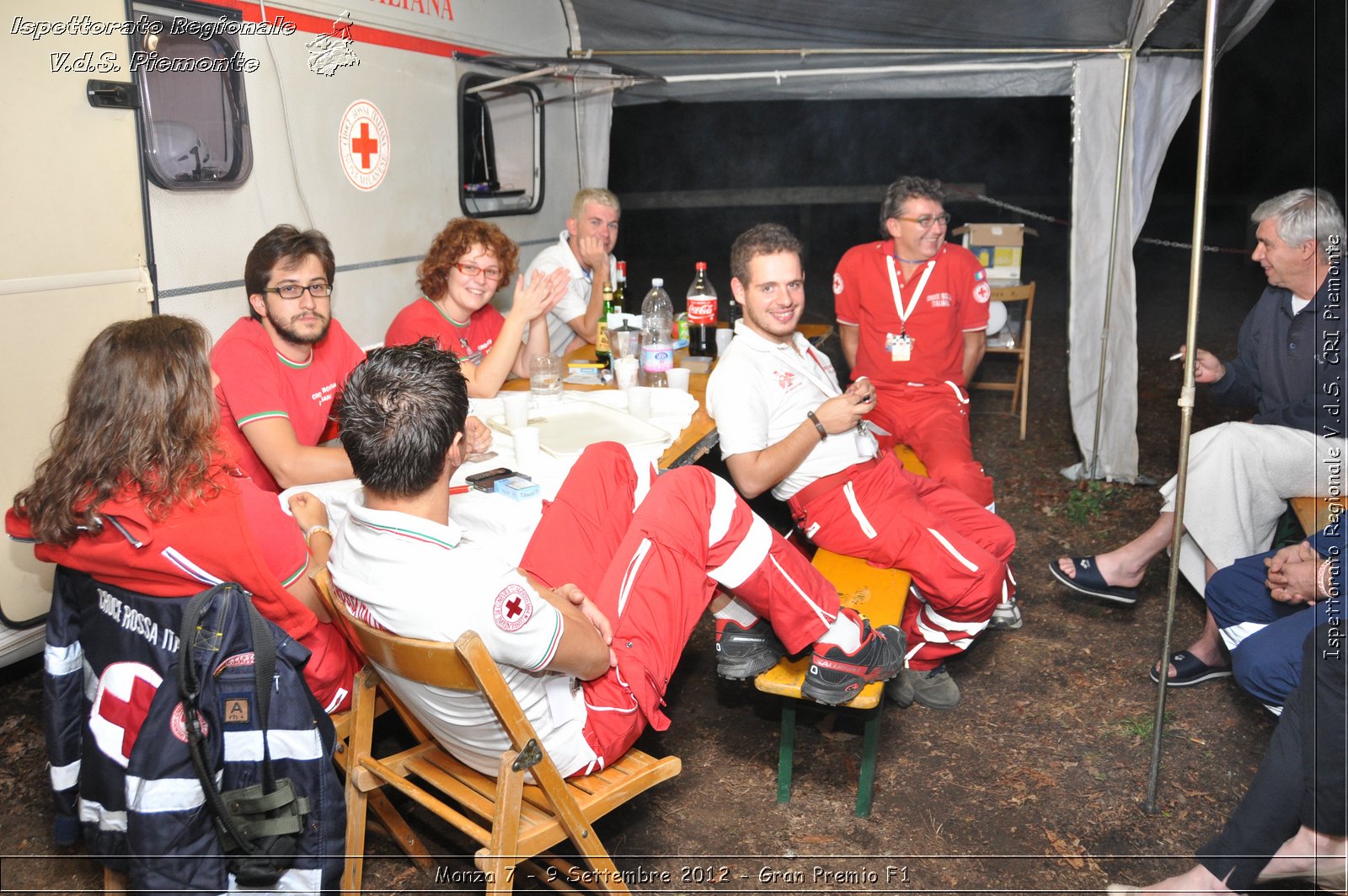 Monza 7 - 9 Settembre 2012 - Gran Premio F1 - Croce Rossa Italiana - Ispettorato Regionale Volontari del Soccorso del Piemonte