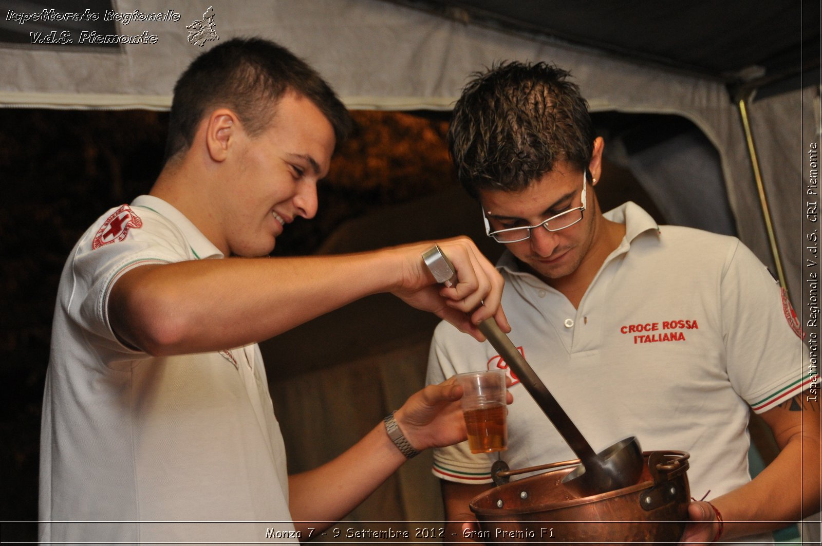 Monza 7 - 9 Settembre 2012 - Gran Premio F1 - Croce Rossa Italiana - Ispettorato Regionale Volontari del Soccorso del Piemonte