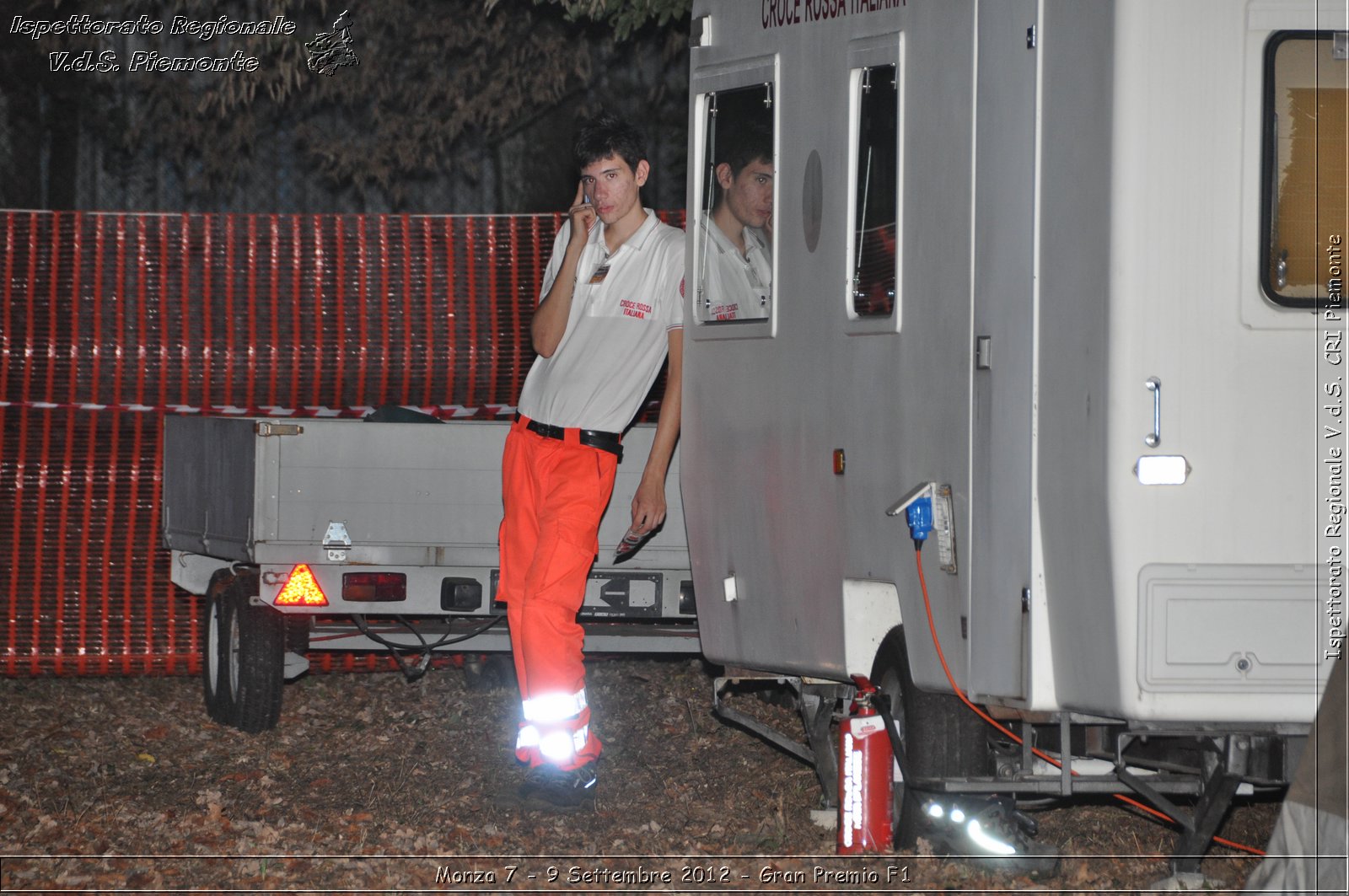 Monza 7 - 9 Settembre 2012 - Gran Premio F1 - Croce Rossa Italiana - Ispettorato Regionale Volontari del Soccorso del Piemonte