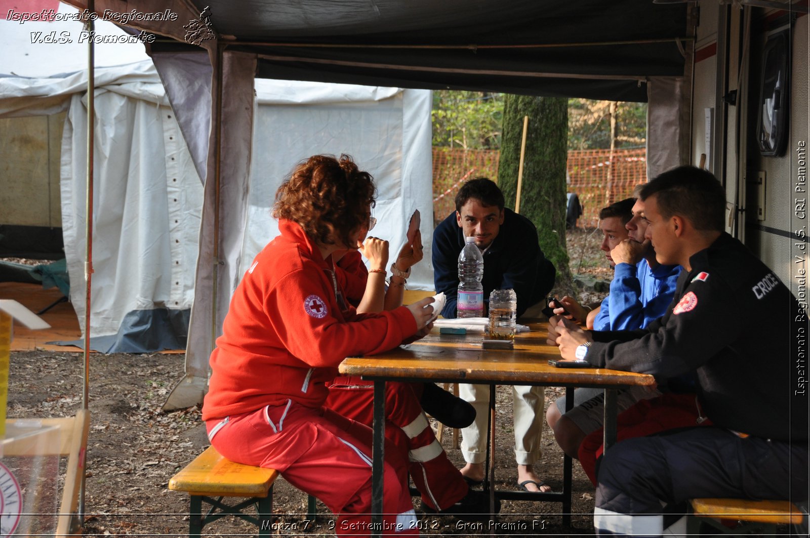 Monza 7 - 9 Settembre 2012 - Gran Premio F1 - Croce Rossa Italiana - Ispettorato Regionale Volontari del Soccorso del Piemonte