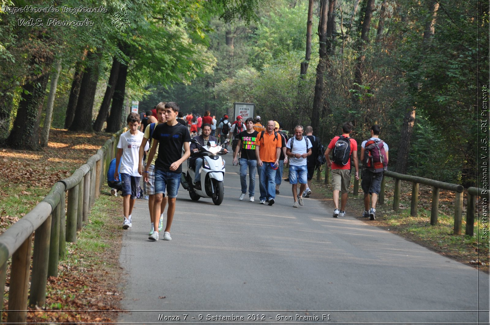 Monza 7 - 9 Settembre 2012 - Gran Premio F1 - Croce Rossa Italiana - Ispettorato Regionale Volontari del Soccorso del Piemonte