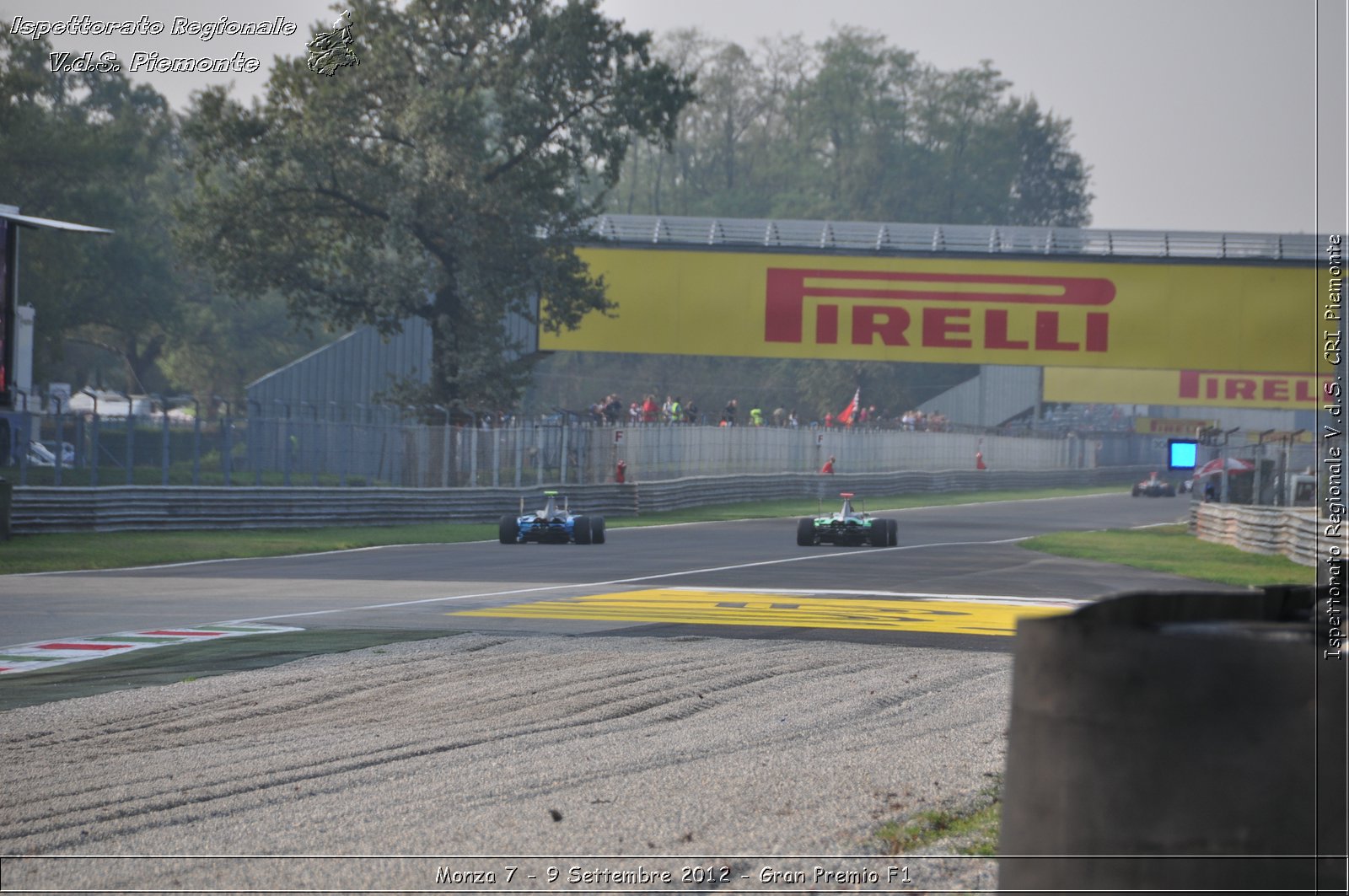 Monza 7 - 9 Settembre 2012 - Gran Premio F1 - Croce Rossa Italiana - Ispettorato Regionale Volontari del Soccorso del Piemonte