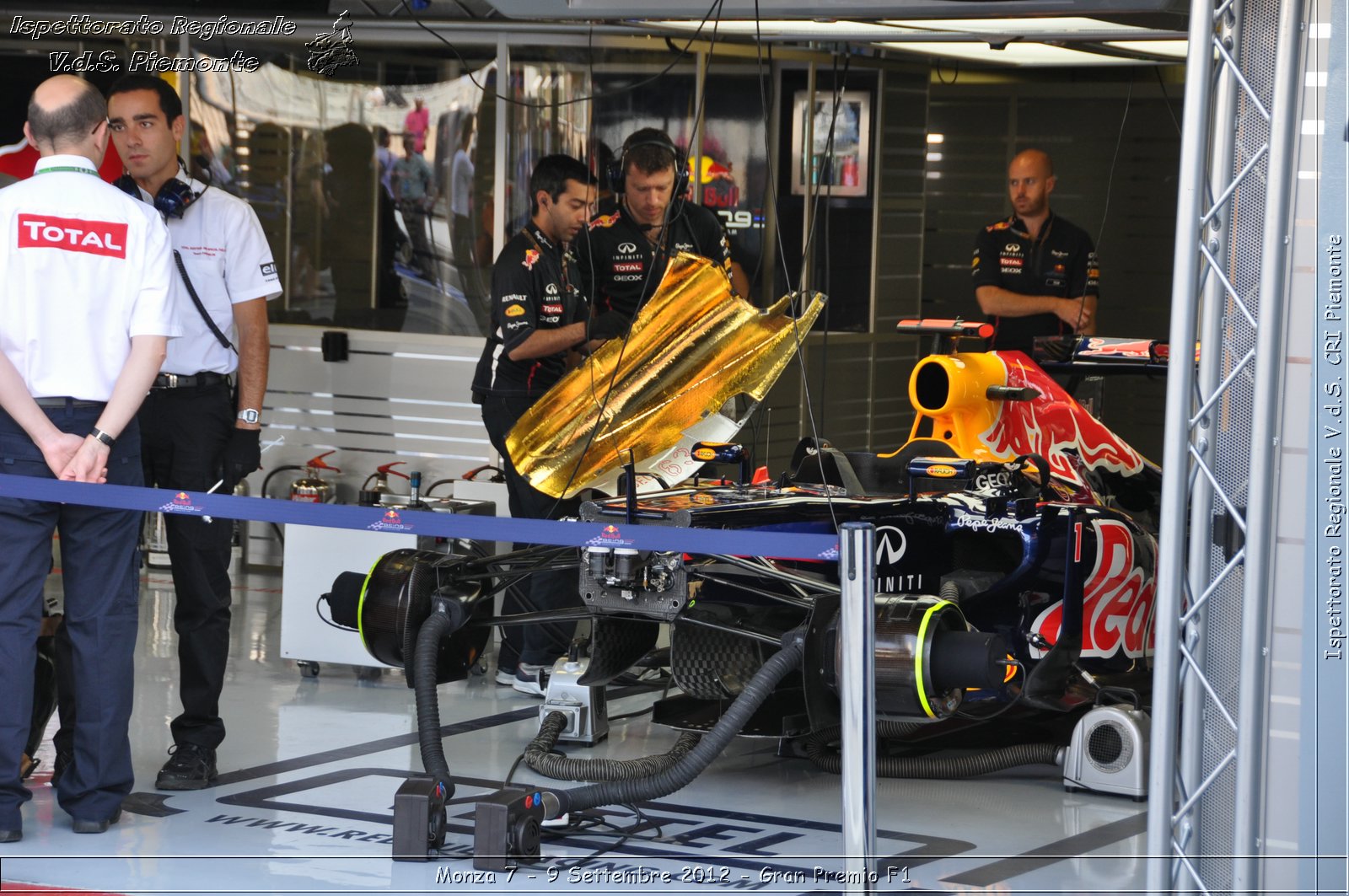 Monza 7 - 9 Settembre 2012 - Gran Premio F1 - Croce Rossa Italiana - Ispettorato Regionale Volontari del Soccorso del Piemonte