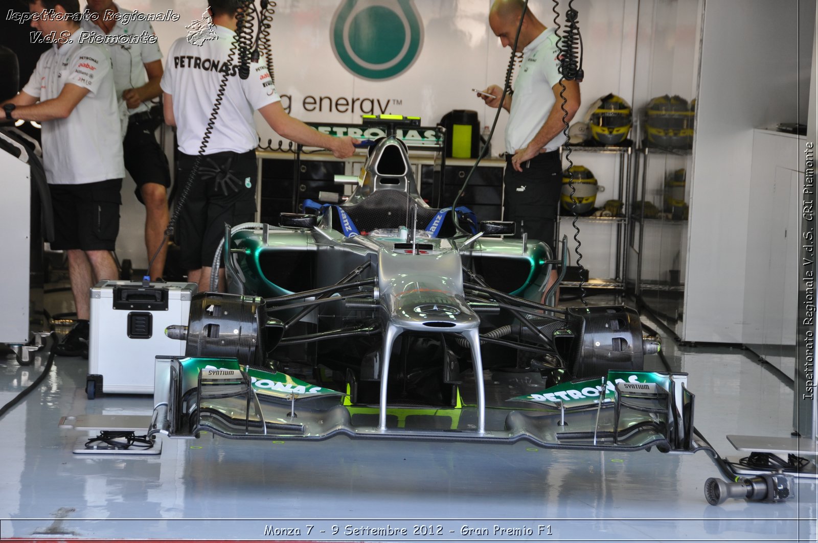 Monza 7 - 9 Settembre 2012 - Gran Premio F1 - Croce Rossa Italiana - Ispettorato Regionale Volontari del Soccorso del Piemonte