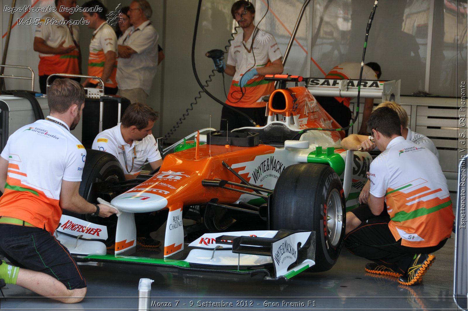 Monza 7 - 9 Settembre 2012 - Gran Premio F1 - Croce Rossa Italiana - Ispettorato Regionale Volontari del Soccorso del Piemonte