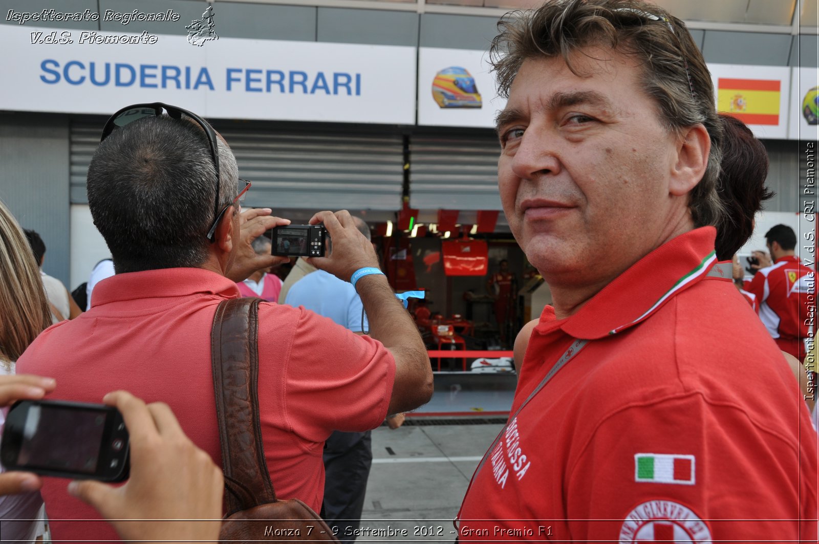 Monza 7 - 9 Settembre 2012 - Gran Premio F1 - Croce Rossa Italiana - Ispettorato Regionale Volontari del Soccorso del Piemonte