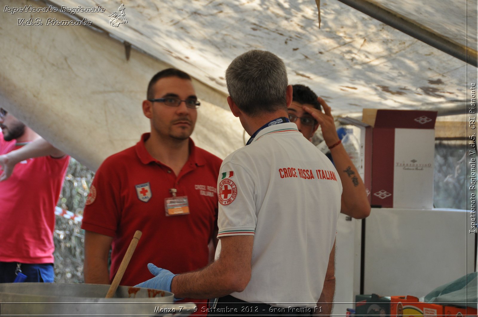 Monza 7 - 9 Settembre 2012 - Gran Premio F1 - Croce Rossa Italiana - Ispettorato Regionale Volontari del Soccorso del Piemonte