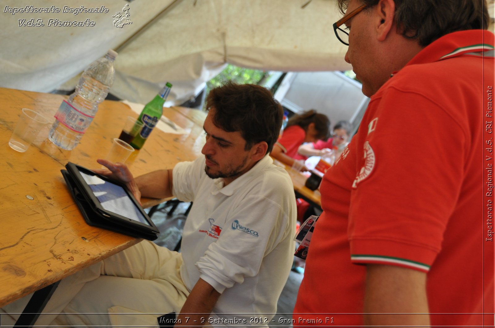 Monza 7 - 9 Settembre 2012 - Gran Premio F1 - Croce Rossa Italiana - Ispettorato Regionale Volontari del Soccorso del Piemonte