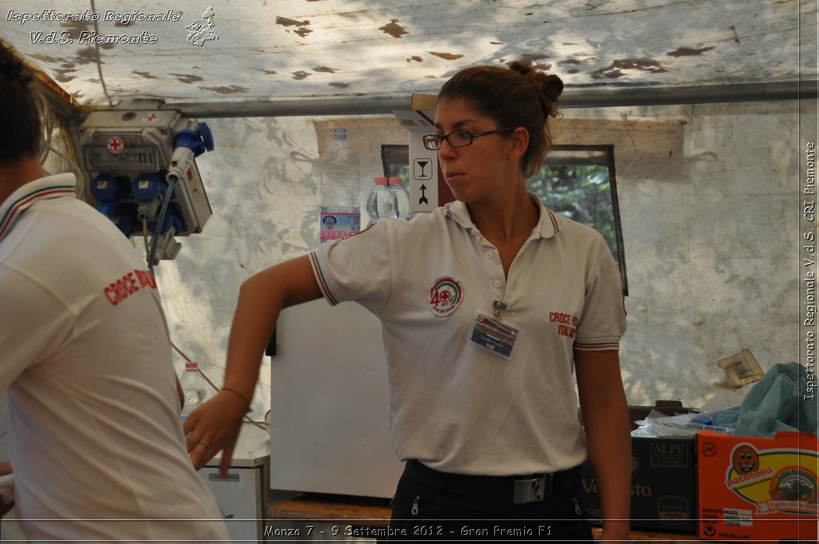 Monza 7 - 9 Settembre 2012 - Gran Premio F1 - Croce Rossa Italiana - Ispettorato Regionale Volontari del Soccorso del Piemonte