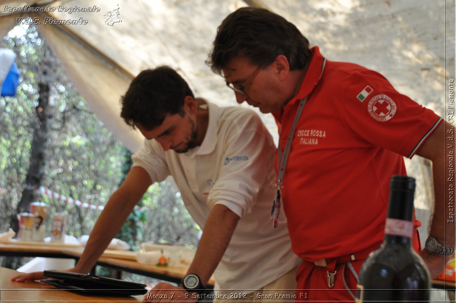 Monza 7 - 9 Settembre 2012 - Gran Premio F1 - Croce Rossa Italiana - Ispettorato Regionale Volontari del Soccorso del Piemonte